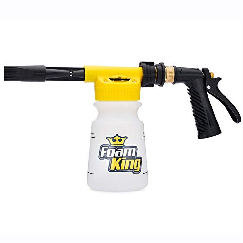 Clean Car USA Foam King™ Foam Gun Car Wash Sprayer - Connects to Garden Hose - Ultimate...*
