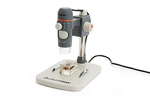 Celestron - 5 MP Digital Microscope Pro - Handheld USB Microscope Compatible with Windows...