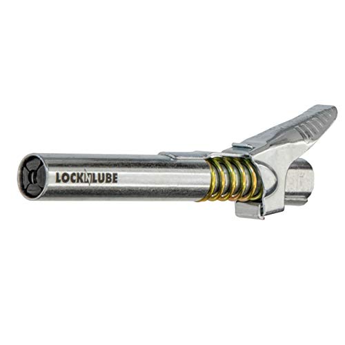 LockNLube Grease Gun Coupler XL - Extra reach for recessed grease fittings*