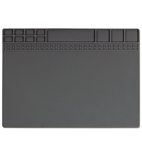 Soldering Mat Heat Resistant 932°F Magnetic Silicone Electronic Repair Mat for Cellphone,...*