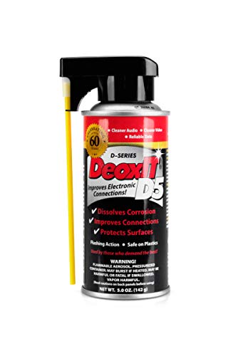 Hosa D5S-6 CAIG DeoxIT 5% Spray Contact Cleaner, 5 oz.*