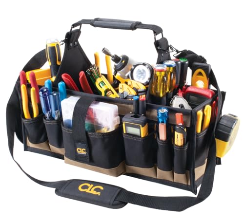 CLC WORK GEAR 1530 Electrical and Maintenance Tool Carrier, 43 Pocket, Black*