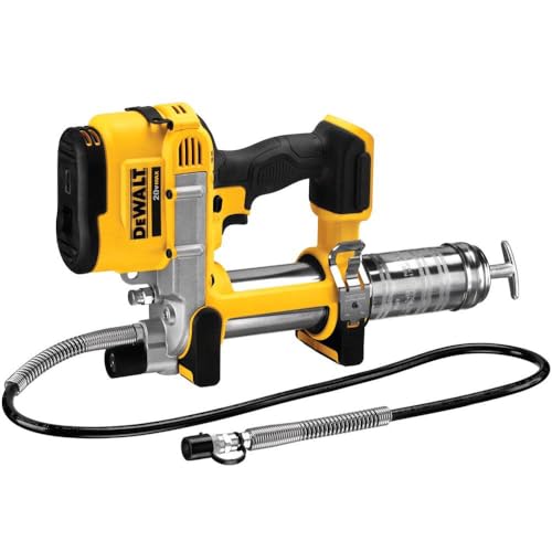 DEWALT 20V MAX Grease Gun, Cordless, 42” Long Hose, 10,000 PSI, Variable Speed Triggers,...