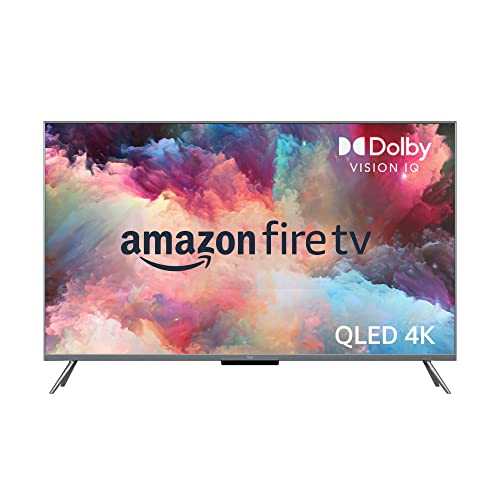 Amazon Fire TV 55' Omni QLED Series 4K UHD smart TV, Dolby Vision IQ, Fire TV Ambient...