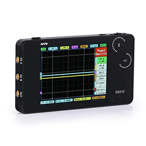 SainSmart DS212 Pocket Size Portable Handheld Mini Digital Storage Oscilloscope