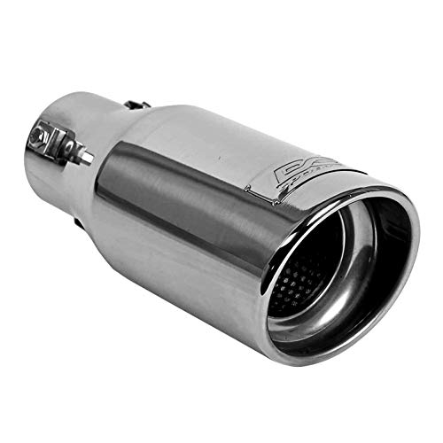DC Sports EX-1012 Performance Bolt-On Resonated Exhaust Tip with Clamps and Adapters for...*