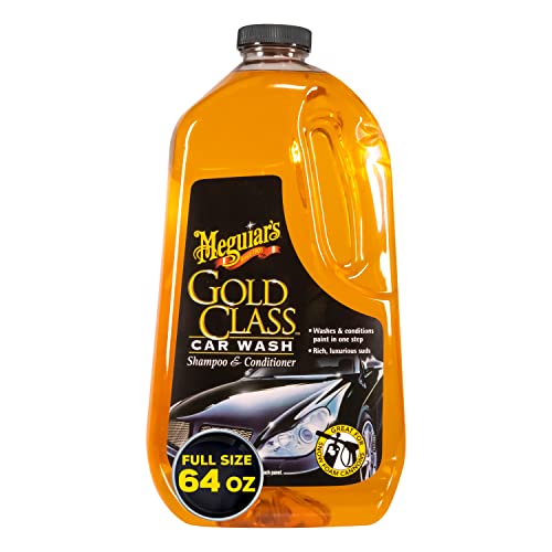 Meguiar's Gold Class Car Wash, Car Wash Foam for Car Cleaning – 64 Oz Container*