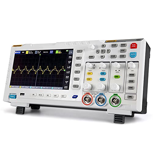 YEAPOOK ADS1014D 2 in 1 Digital Oscilloscope DDS Signal Generator with 2 Channels 100Mhz...