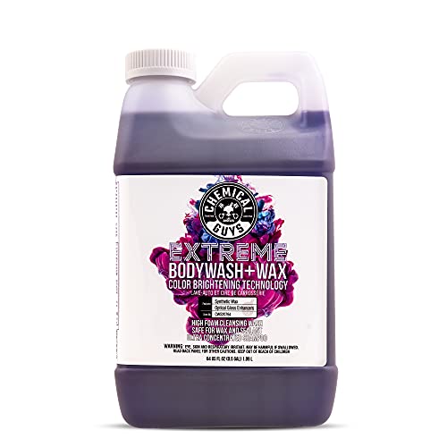 Chemical Guys CWS20764 Extreme Bodywash & Wax Foaming Car Wash Soap (For Foam Cannons,...*