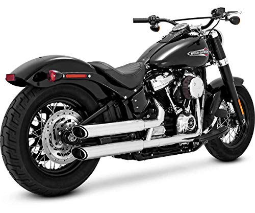 Vance And Hines 16875 Twin Slash 3in. Slip-Ons - Chrome*