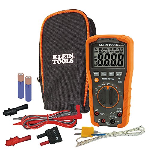 Klein Tools MM600 Multimeter, Digital Auto-Ranging, AC/DC Voltage and Current,...