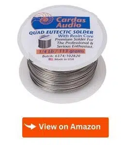 Cardas Soldering Wire Quad Eutectic Silver Solder