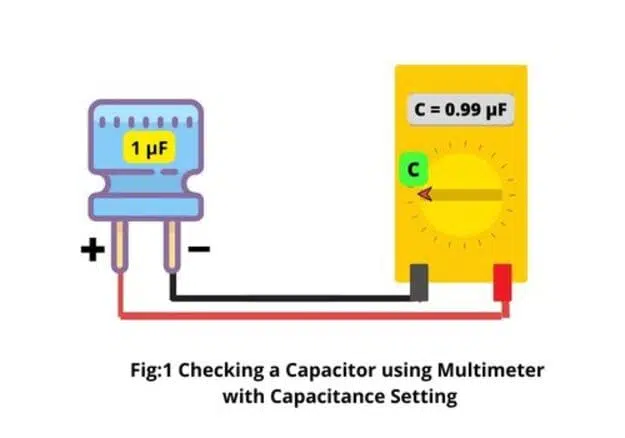 how to test a capacitor without a multimeter