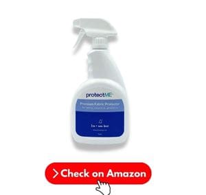 protectME Premium Fabric Protector and Stain Guard for Upholstery Carpet