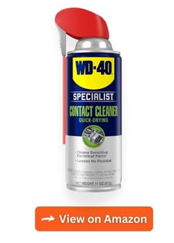 wd 40 electrical contact cleaner