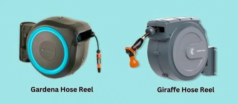 Gardena vs. Giraffe Hose Reel