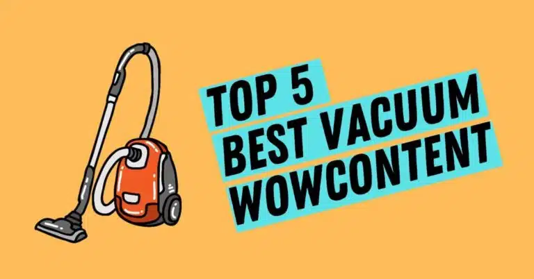 Best Vacuum Wowcontent 2023