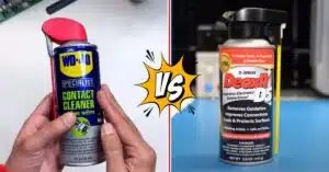 DeoxIT D5 Vs WD40 Contact Cleaner